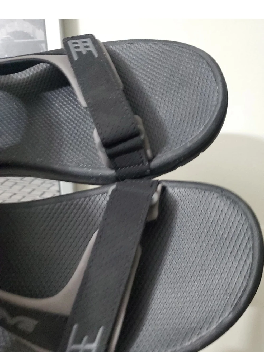 Teva Men's Black and Gray Outdoor Sport Sandals